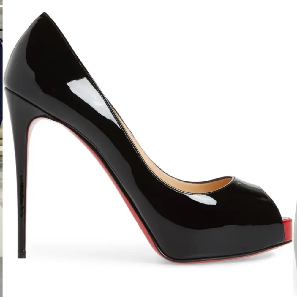 Christian Louboutin Prive’ Open Toe Pump - Picture 3 of 4